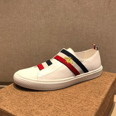 Gucci 2019 Mens Leather Sneakers - 구찌 2019 남성용 레더 스니커즈 GUCS0468,Size(240 - 270).화이트