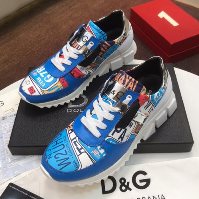 Dolce&Gabbana 2019 Mens Sneakers  - 돌체앤가바나 2019  남성용 스니커즈 DGS0108,Size(240 - 270),블루