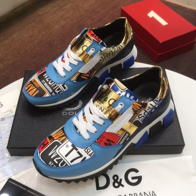 Dolce&Gabbana 2019 Mens Sneakers  - 돌체앤가바나 2019  남성용 스니커즈 DGS0109,Size(240 - 270),연블루