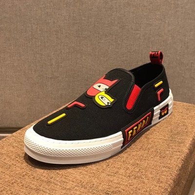 Fendi 2019 Mens Slip On - 펜디 2019 남성용 슬립온 FENS0205,Size(240 - 270).블랙