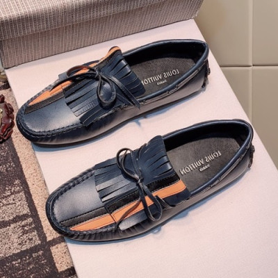 Louis vuitton 2019 Mens Leather Loafer  - 루이비통 2019 남성용 레더 로퍼 LOUS0395,Size(240 - 270).네이비