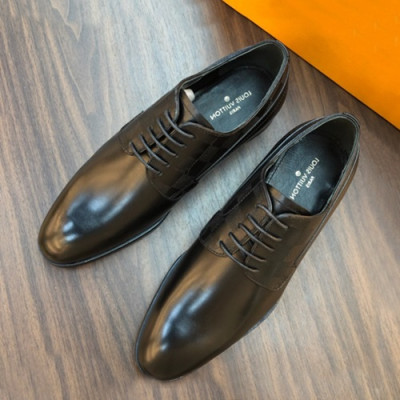 Louis Vuitton 2019 Mens Leather Oxford Shoes - 루이비통 2019 남성용 레더 옥스퍼드 슈즈 LOUS0398,Size(240 - 270).블랙