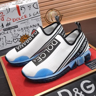 Dolce&Gabbana 2019 Mens Running Shoes - 돌체앤가바나 2019 남성용 런닝슈즈 DGS0118,Size(240 - 270).화이트
