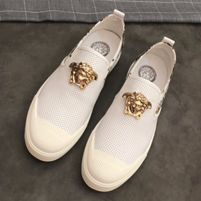 Versace  2019 Mens  Slip On - 베르사체 2019 남성용 슬립온 VERS0185,Size(240 - 270).화이트