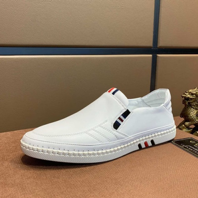 Gucci 2019 Mens Leather Slip On - 구찌 2019 남성용 레더 슬립온 GUCS0511,Size(240 - 270).화이트