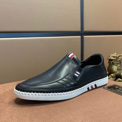 Gucci 2019 Mens Leather Slip On - 구찌 2019 남성용 레더 슬립온 GUCS0512,Size(240 - 270).블랙