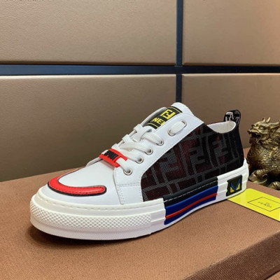 Fendi 2019 Mens Sneakers - 펜디 2019 남성용 스니커즈 FENS0230,Size(240 - 270).화이트+레드