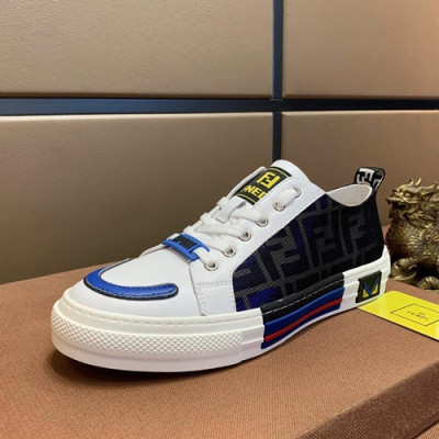 Fendi 2019 Mens Sneakers - 펜디 2019 남성용 스니커즈 FENS0231,Size(240 - 270).화이트+블루