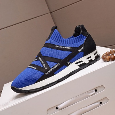 Armani 2019 Mens Sneakers  - 알마니 2019 남성용 스니커즈 ARMS0106,Size(240 - 270).블루