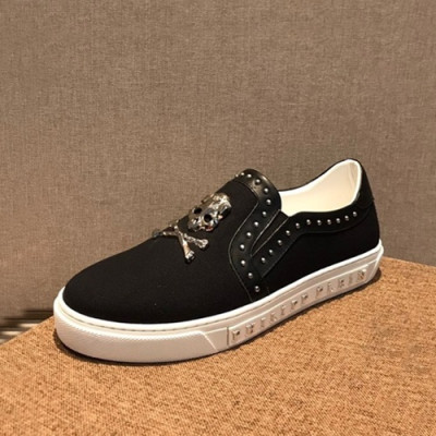 Philipp plein 2019 Mens Slip On  - 필립플레인 2019 남성용 슬립온 PPS0145,Size(240 - 270).블랙