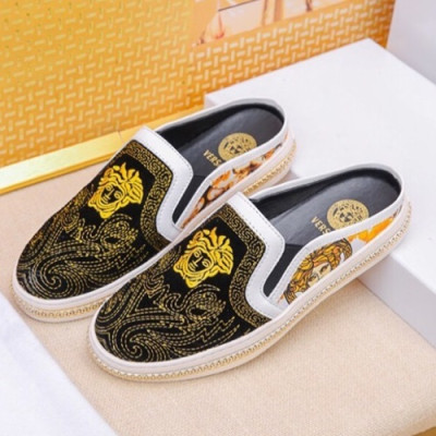 Versace  2019 Mens Suede Bloafer - 베르사체 2019 남성용 스웨이드 블로퍼 VERS0218,Size(240 - 270).블랙