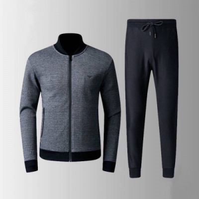Emporio Armani 2019 Mens Cotton Training Clothes&Pants - 알마니 2019 남성 코튼 트레이닝복&팬프 Arm0332x.Size(m - 3xl).블랙