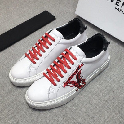 Givenchy 2019 Mens Leather Sneakers - 지방시 2019 남성용 레더 스니커즈,GIVS0081,Size(240 - 270).화이트
