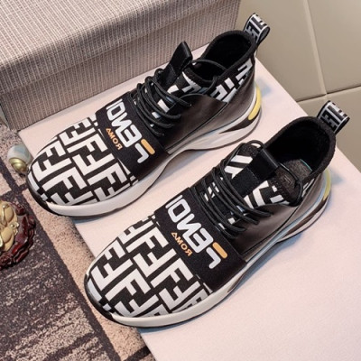 Fendi 2019 Mens Sneakers - 펜디 2019 남성용 스니커즈 FENS0236,Size(240 - 270).화이트+블랙