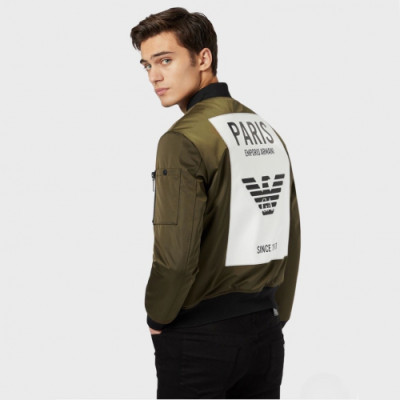 Armani 2019 Mens Logo Casual Down Jacket  - 알마니 2019 남성 로고 캐쥬얼 다운 자켓 Arm0335x.Size(m - 2xl).그린