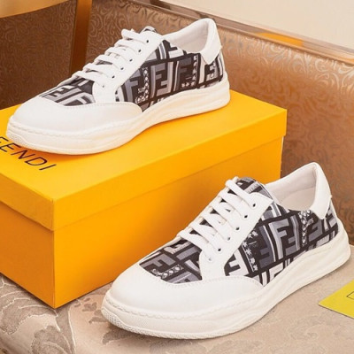 Fendi 2019 Mens Sneakers - 펜디 2019 남성용 스니커즈 FENS0239,Size(240 - 270).화이트+그레이