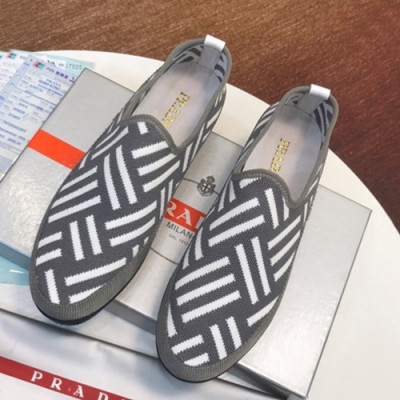 Prada 2019 Mens Slip On - 프라다 2019 남성용 슬립온 PRAS0228.Size(240 - 270).그레이