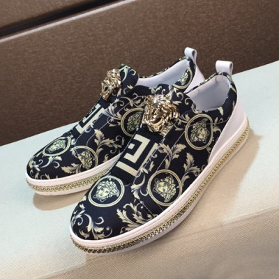 Versace 2019 Mens Slip On - 베르사체 2019 남성용 슬립온 VERS0254,Size (240 - 270).블랙