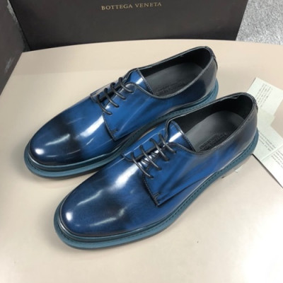 Bottega Veneta 2019 Mens Leather Oxford Shoes - 보테가베네타 2019 남성용 레더 옥스퍼드 슈즈 BVS0087.Size(240 - 270).블루