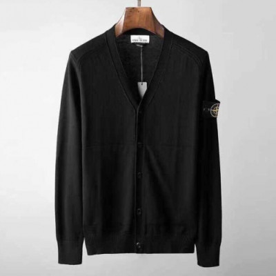 [매장판]Stone Island  2019 Mens Casual  Wool Cardigan - 스톤아일랜드 2019 남성 캐쥬얼 울 가디건 Sto0039x.Size(s - 2xl).블랙