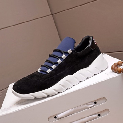 Fendi 2019 Mens Suede Sneakers - 펜디 2019 남성용 스웨이드 스니커즈 FENS0249,Size(240 - 270).블랙