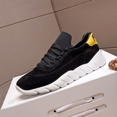 Fendi 2019 Mens Suede Sneakers - 펜디 2019 남성용 스웨이드 스니커즈 FENS0250,Size(240 - 270).블랙