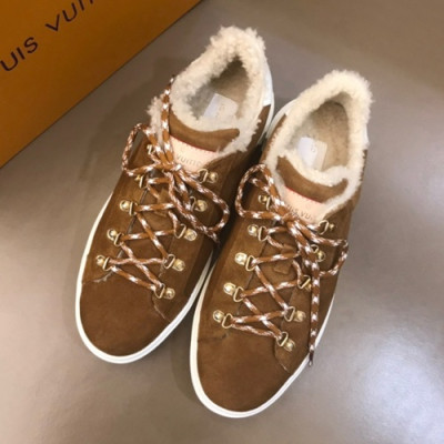 Louis Vuitton 2019 Mens Suede & Wool Sneakers - 루이비통 2019 남성용 스웨이드&울 스니커즈 LOUS0425,Size(240 - 270).브라운