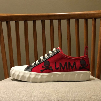 Master Mind Japan 2019 Mens Canvas Sneakers  - 마스터마인드 재팬 2019 남성용 캔버스 스니커즈 MMJS0015,Size(240 - 270).레드