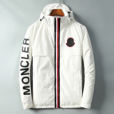 Moncler 2019 Mens Patch Logo Modern Goose Down Jacket - 몽클레어 2019 남성 패치 로고 모던 구스 다운 자켓 Moc0908x.Size(m - 3xl).화이트