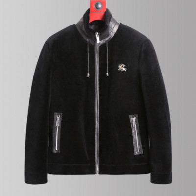Burberry 2019 Mens Casual Flannel Jacket - 버버리 2019 남성 캐쥬얼 플란넬 자켓 Bur01326x.Size(m - 3xl).블랙