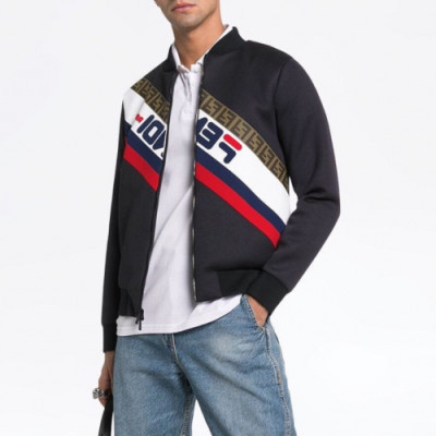 Fendi  2019 Mens Logo Casual Cotton HoodT - 펜디 2019 남성 로고 캐쥬얼 코튼 후드티 Fen0369x.Size(xs - xl).네이비