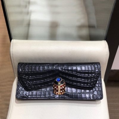 Chanel 2019 Ladies Leather Clutch Bag,30CM - 샤넬 2019 여성용 레더 클러치백,CHAB1246,30CM,블랙