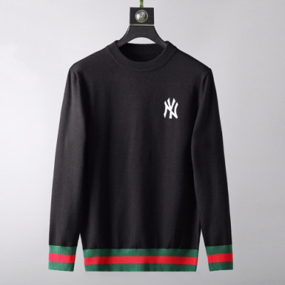 Gucci 2019 Mens Crew-neck Wool Sweater - 구찌 2019 남성 크루넥 울 스웨터 Guc01529x.Size(m - 3xl).블랙