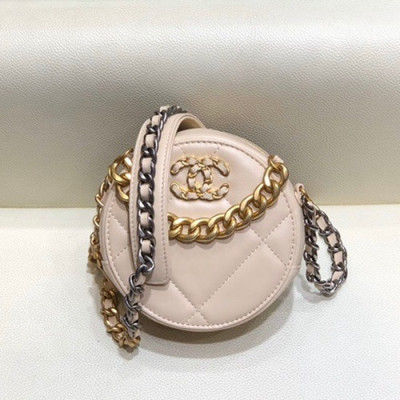 Chanel 2019 Women Mini Cross Bag,12cm - 샤넬 2019 여성용 미니 크로스백 CHAB1278, 12cm,베이지