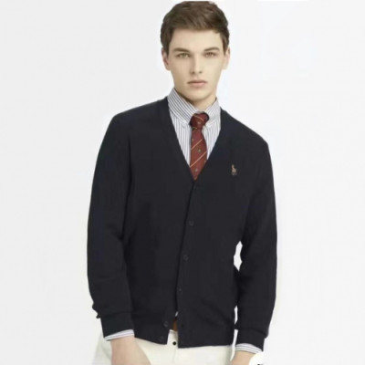 Hazzys 2019 Mens Business V-neck Wool Cardigan - 헤지스 2019 남성 비지니스 브이넥 울 가디건 Haz004x.Size(m - 3xl).블랙