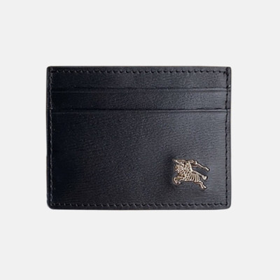 Burberry 2019 Leather Card Purse  - 버버리 2019 남여공용 레더 카드 퍼스 BURW0098.Size(10CM).블랙
