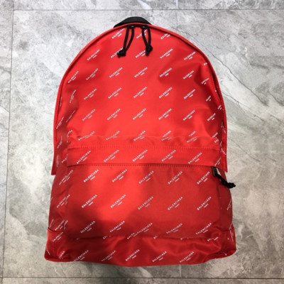 Balenciaga 2019 Nylon Back Pack,36CM - 발렌시아가 2019 남여공용 나일론 백팩,BGB0476,36CM,레드