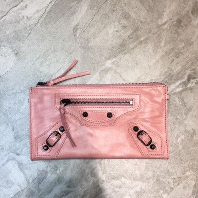 Balenciaga 2019 Leather Clutch Bag / Shoulder Cross Bag ,25CM - 발렌시아가 2019 여성용 레더 클러치백 / 숄더 크로스백,BGB0486,25CM,핑크