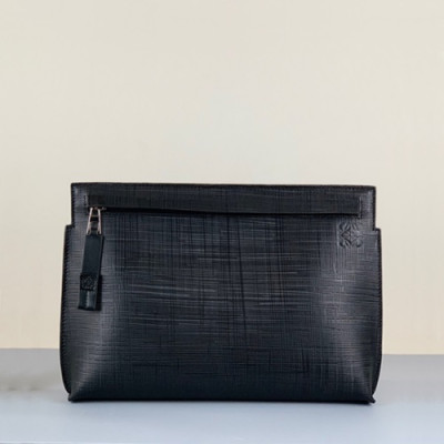 Loewe 2019 Clutch Bag,29.5CM - 로에베 2019 남여공용 클러치백 ,LOEB0367, 29.5CM, 블랙