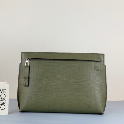 Loewe 2019 Clutch Bag,29.5CM - 로에베 2019 남여공용 클러치백 ,LOEB0368, 29.5CM, 카키