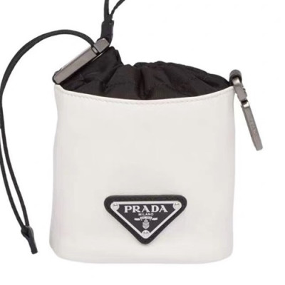 Prada 2019 Leather Shoulder Bag,13cm - 프라다 2019 여성용 레더 숄더백 ,PRAB0086,13cm,화이트