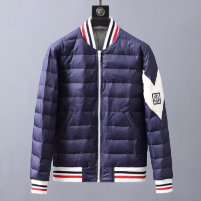 Moncler 2019 Mens Patch Logo Casual Down Jacket - 몽클레어 2019 남성 패치 로고 캐쥬얼 다운 자켓 Moc0986x.Size(m - 3xl).네이비