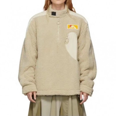 Off-White 2019 Mm/Wm Logo Flannel Clothes - 오프화이트 2019 남자 로고 플란넬 아웃포켓 Off0200x.Size(s - xl).아이보리