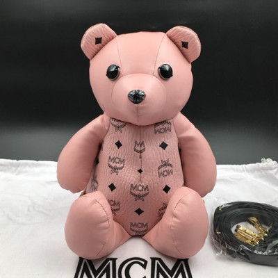 MCM 2019 Visetos Shoulder Bag / Back Pack,16cm - 엠씨엠 2019 비세토스 여성용 숄더백 / 백팩 MCMB0404,16cm,핑크