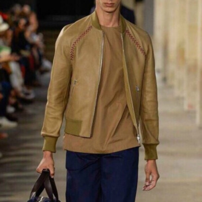 Fendi 2019 Mens Casual Leather Jacket - 펜디 2019 남성 캐쥬얼 레더 자켓 Fen0398x.Size(m - 3xl).브라운