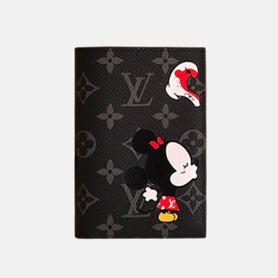 Louis Vuitton 2019 Passport Case M60181 - 루이비통 2019 남여공용 여권지갑  LOUW0287,Size(14cm),블랙