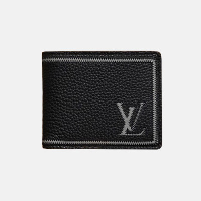 Louis Vuitton 2019 Leather Wallet M30952 - 루이비통 2019 남여공용 레더 반지갑,LOUW0293,Size(11.5cm),블랙