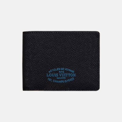 Louis Vuitton 2019 Leather Wallet M30381 - 루이비통 2019 남여공용 레더 반지갑,LOUW0299,Size(11.5cm),네이비