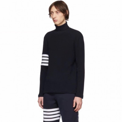 Thom Browne 2019 Mens Classic Turtle-neck Sweater - 톰브라운 2019 남성 클래식 터늘넥 스웨터 Thom0379x.Size(s - xl).2컬러(네이비/그레이)