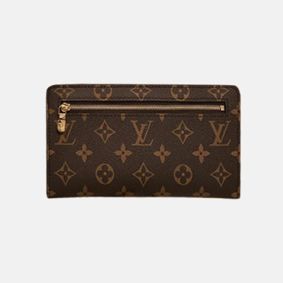 Louis Vuitton 2019 Canvas Wallet M63049 - 루이비통 2019 남여공용 캔버스 장지갑 LOUW0328.Size(20cm).브라운